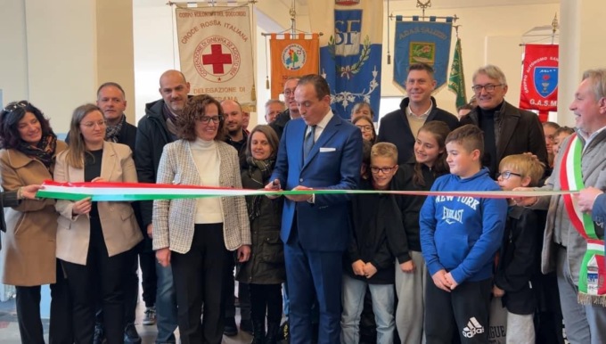 Cirio a Sanfront per il nuovo plesso scolastico