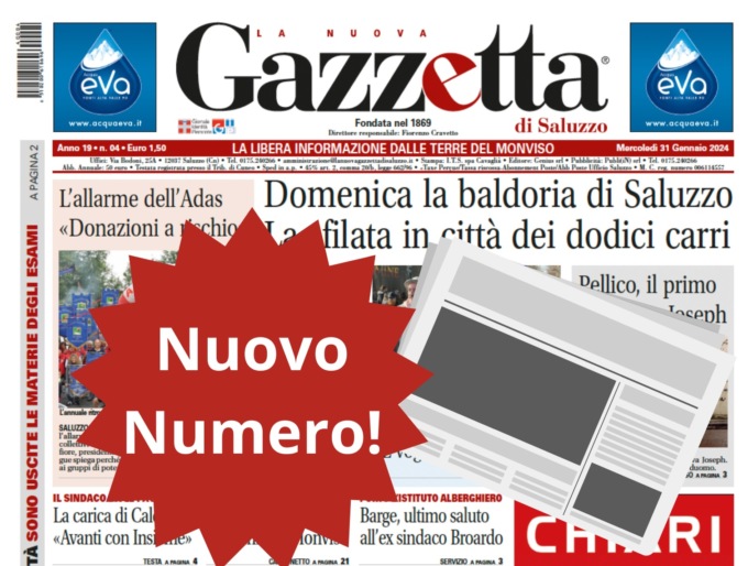 Nuovo Numero del 31 gennaio in Edicola!