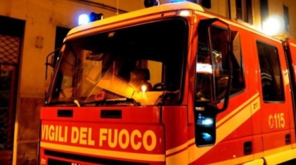 A fuoco il forno della borgata Garzini di Pian Munè a Paesana