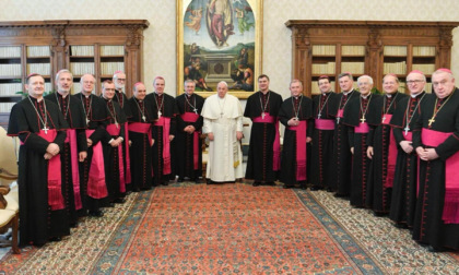 I Vescovi Piemontesi a Roma da Papa Francesco