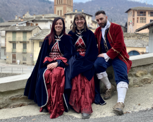 Melle, maschere in tour