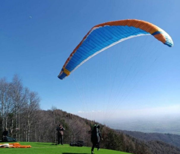 Colle Liretta è la capitale del “volo”