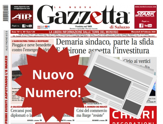 Nuovo Numero del 28 febbraio in Edicola!
