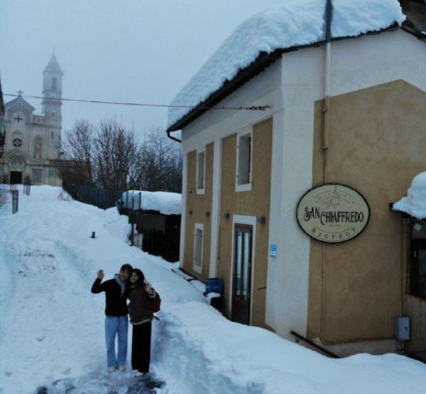 Gabriele e Matilde aprono il nuovo Bistrot di Crissolo