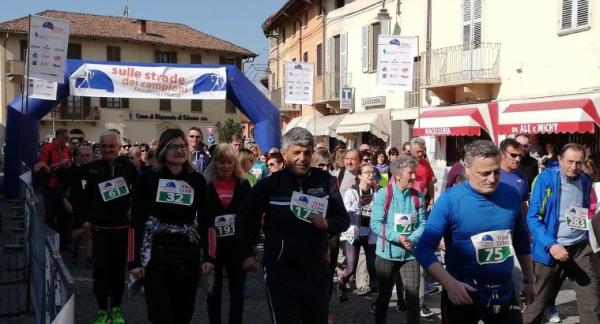 Tutti al Fitwalking di fine mese a Scarnafigi