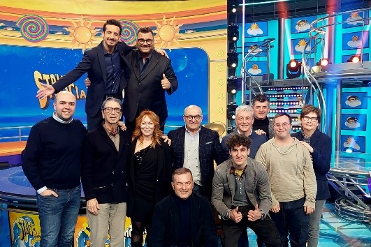 Moretta conquista un posto tra il pubblico di Striscia la Notizia
