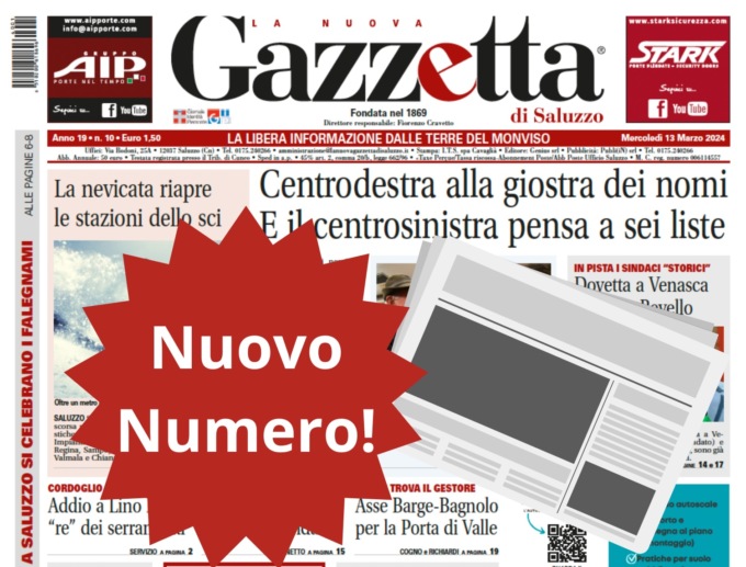 Nuovo Numero del 13 marzo in Edicola!