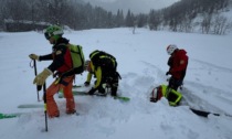 Coinvolte 11 persone in una valanga, ma nessun ferito