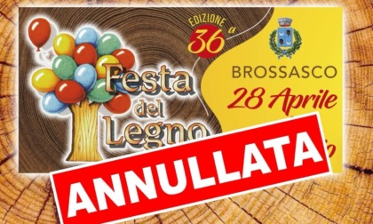 Annullato il mercoledì della Festa del Legno di Brossasco