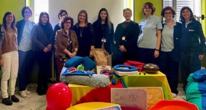 Anche tanti giocattoli donati all’ospedale