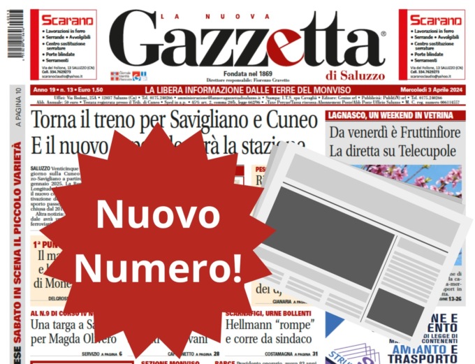 Nuovo Numero del 3 aprile in Edicola!