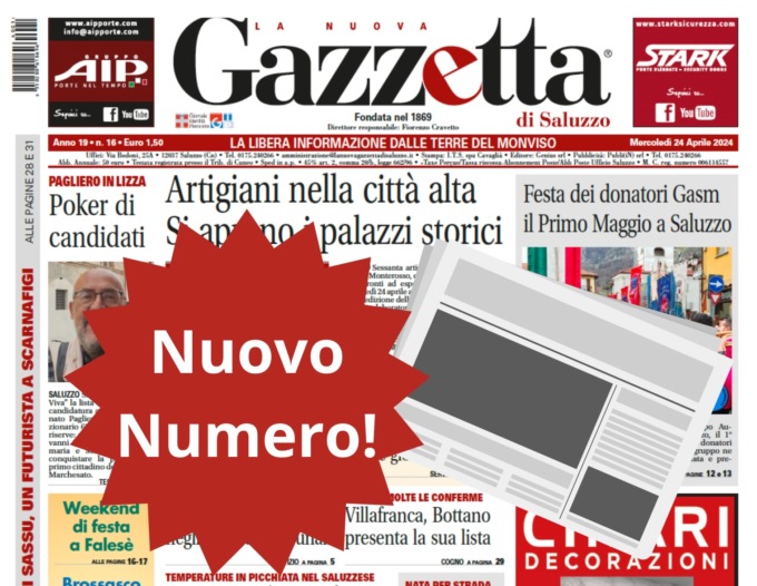Nuovo Numero del 24 aprile in Edicola!