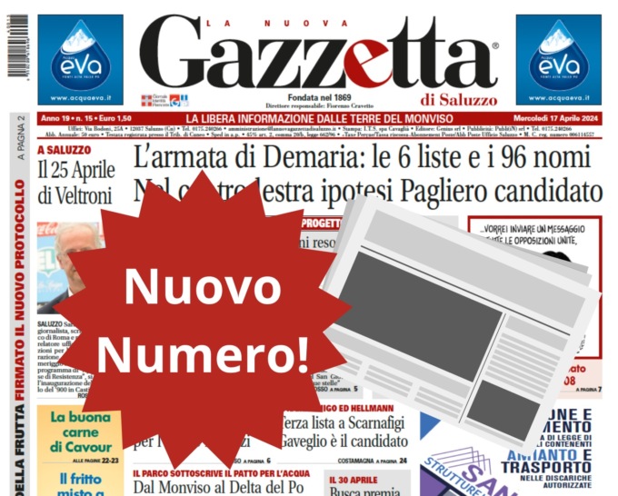 Nuovo Numero del 17 aprile in Edicola!