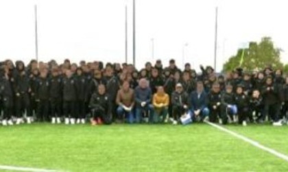 Saluzzo calcio Inaugurato il nuovo campo sintetico