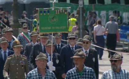 I comuni sfilano all’Adunata di Vicenza