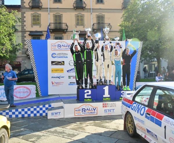 Gino è il re del rally Valli Cuneesi. Vittorioso con Michi su Bmw M3