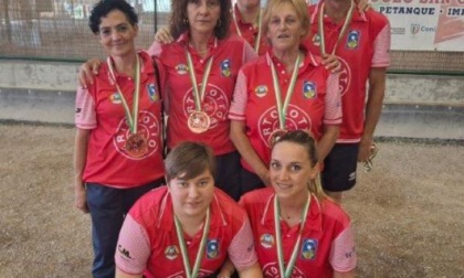 Petanque di promozione bronzo all’Auxilium rosa