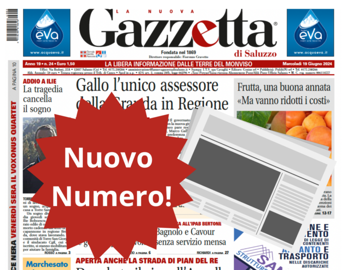 Nuovo Numero del 19 giugno in Edicola!