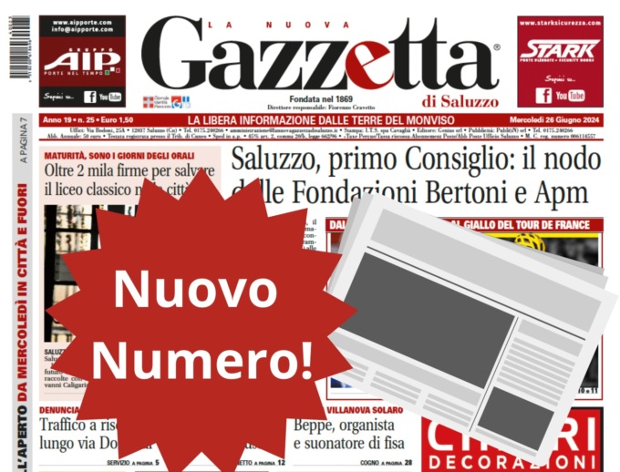 Nuovo Numero del 26 giugno in Edicola!