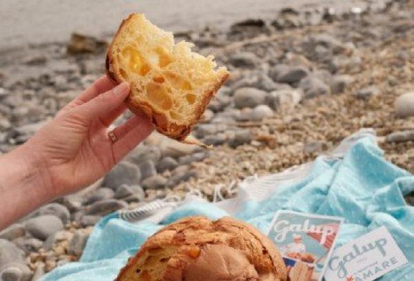 Il panettone “da spiaggia” da Galup