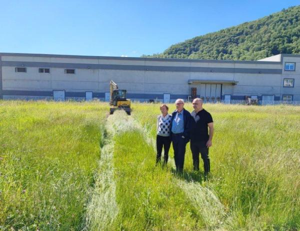 Cantiere per la nuova scuola d’infanzia di Venasca