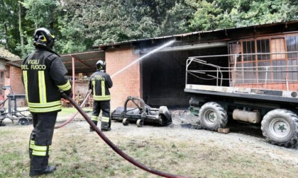 Incendio all'Istituto agrario di Verzuolo