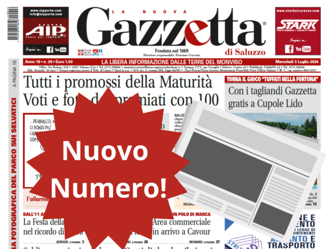 Nuovo Numero del 3 luglio in Edicola!