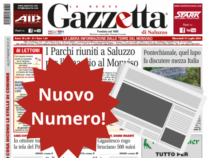 Nuovo Numero del 31 luglio in Edicola!