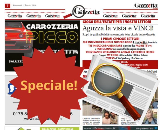 Aguzza la vista e Vinci! il gioco della Gazzetta