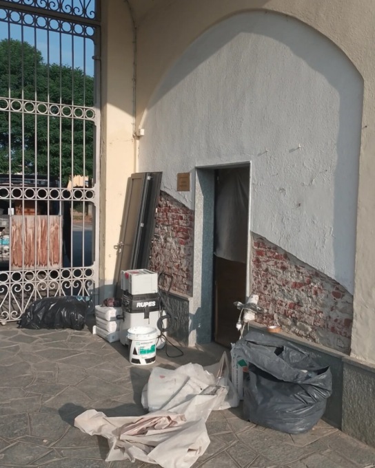 Agosto: tempo di lavori al Cimitero di Cavour