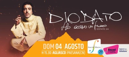 Niente auto ad Agliasco per Diodato in concerto