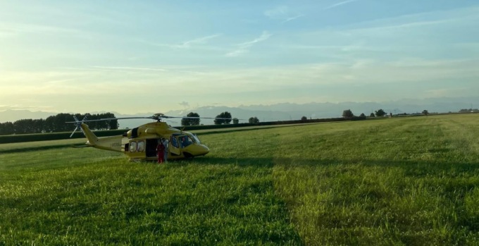 Incidente nel pastificio Rana di Moretta: 55enne in codice rosso