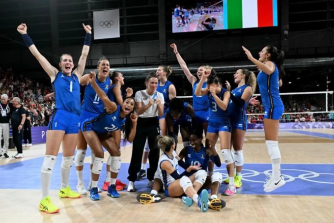 Oro per la Nazionale di Volley a Parigi 2024, in squadra una pinella