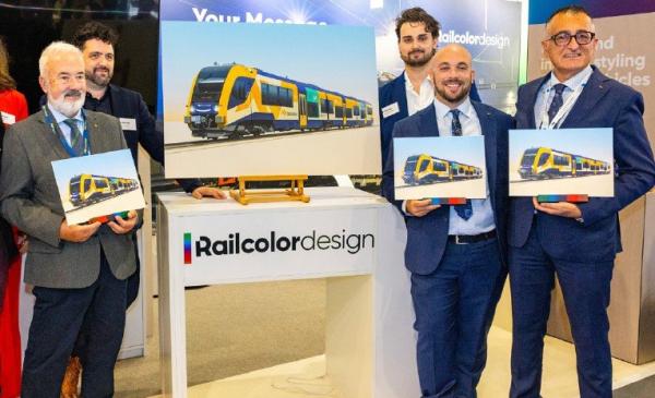Ecco la livrea del treno Arenaways