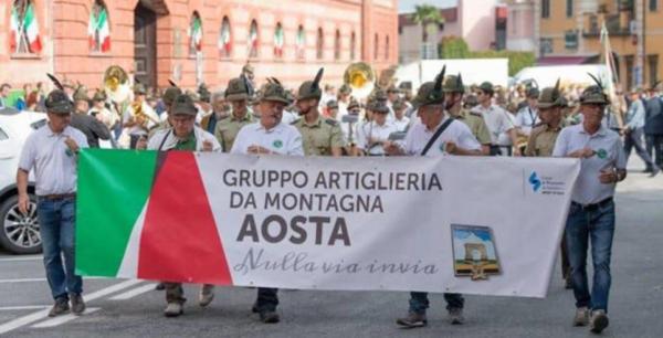 La domenica degli artiglieri del gruppo Aosta