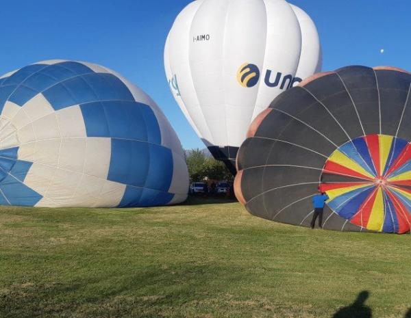 Busca prepara le mongolfiere per volare al cospetto del Viso