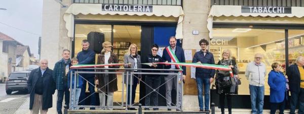 Nuova tabaccheria e cartoleria di Lagnasco