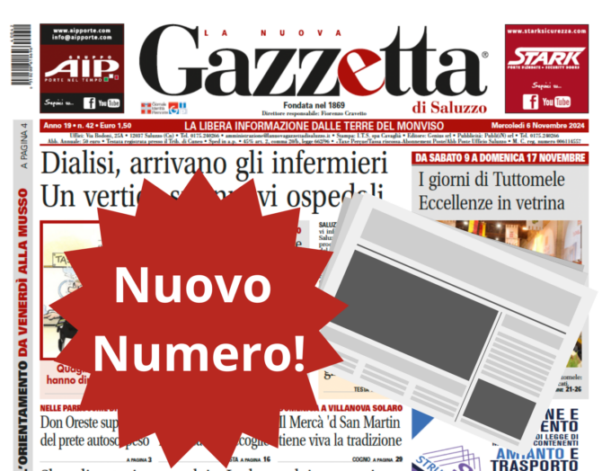 Nuovo Numero del 6 novembre in Edicola!