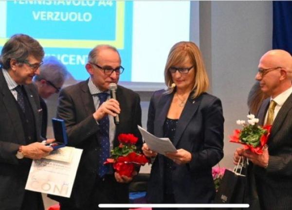 Benemerenza Coni all’A4 di Verzuolo