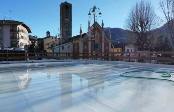 Si pattina a Sampeyre aspettando Capodanno