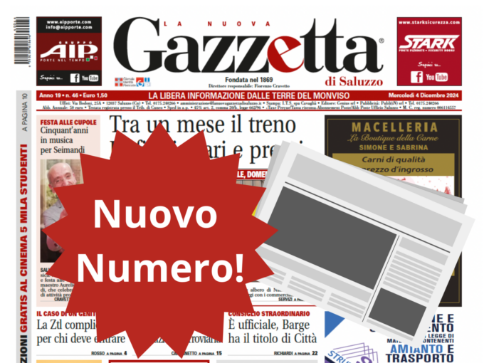 Nuovo Numero del 4 dicembre in Edicola!