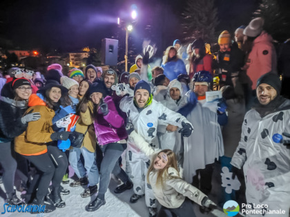 Pontechianale: torna Scivolandia, la corsa più pazza delle nevi