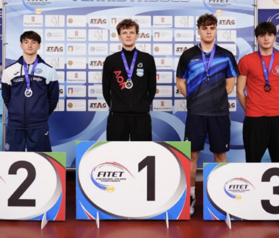 Medaglia d’oro per Izzo (U19) ai giovanili di Terni