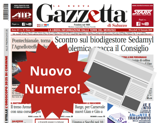 Nuovo Numero del 15 gennaio in Edicola!