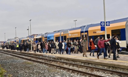 Grande festa per il treno sulla Saluzzo-Savigliano-Cuneo