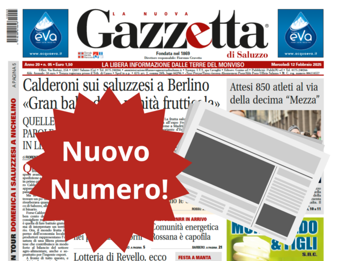 Nuovo Numero del 12 febbraio in Edicola!