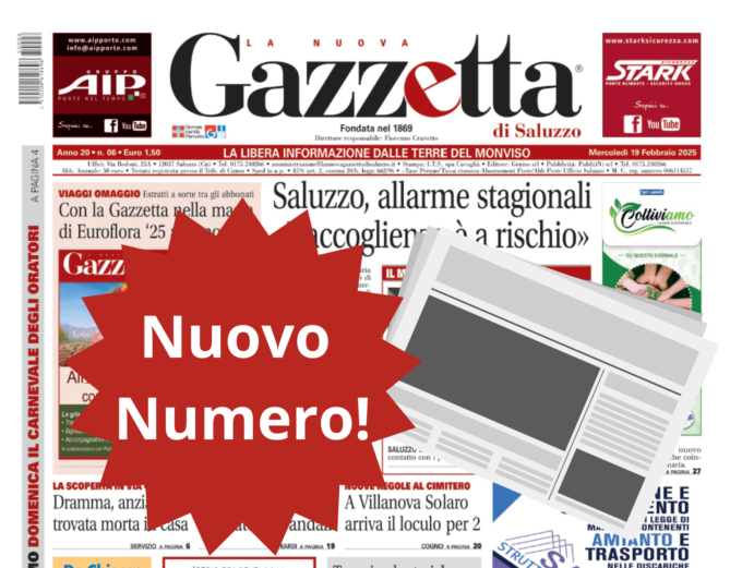 Nuovo Numero del 19 febbraio in Edicola!