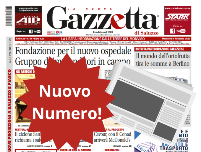 Nuovo Numero del 5 febbraio in Edicola!
