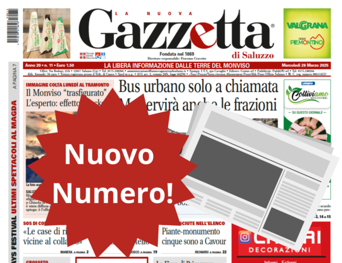 Nuovo Numero del 26 marzo in Edicola!