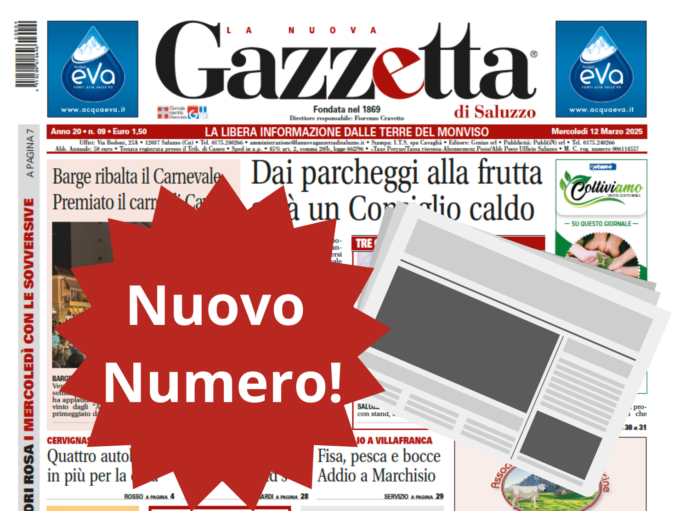 Nuovo Numero del 12 marzo in Edicola!